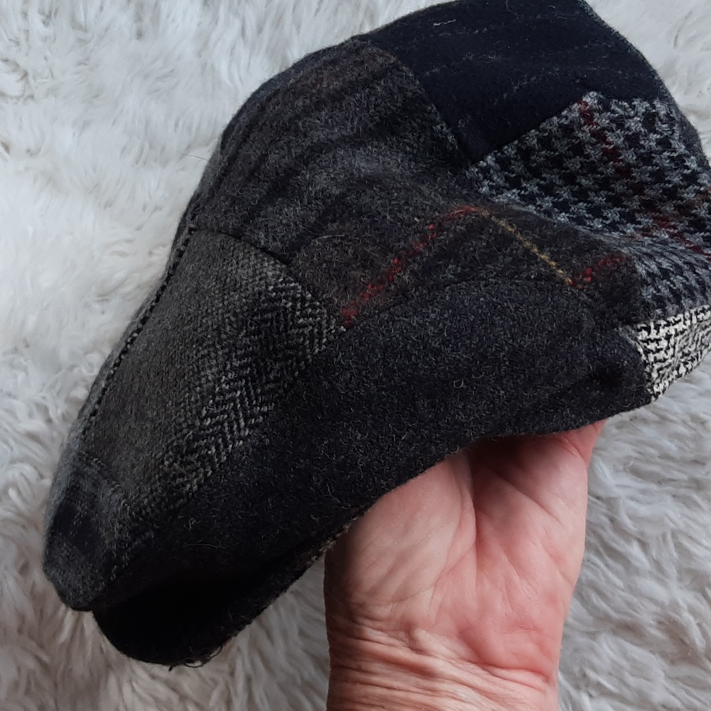 Brooks Brothers Patchwork Tweed Flat Cap XL - Picture 2 of 5